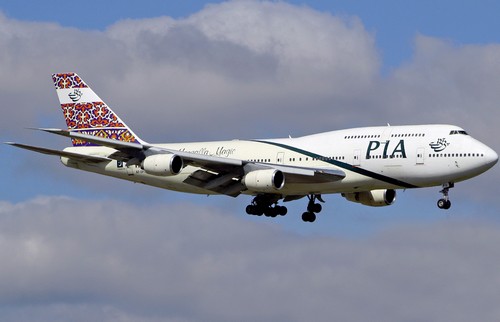 самолет Pakistan Airlines